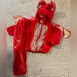 Plush Dragon costume